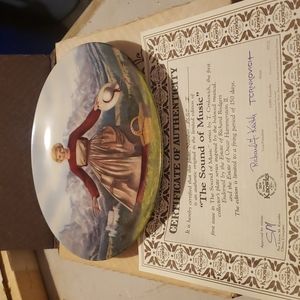 THE SOUND OF MUSIC COLLECTOR PLATE